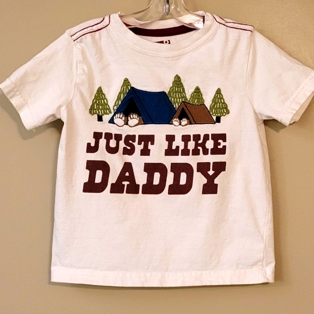 "Just Like Daddy" short sleeve tee shirt